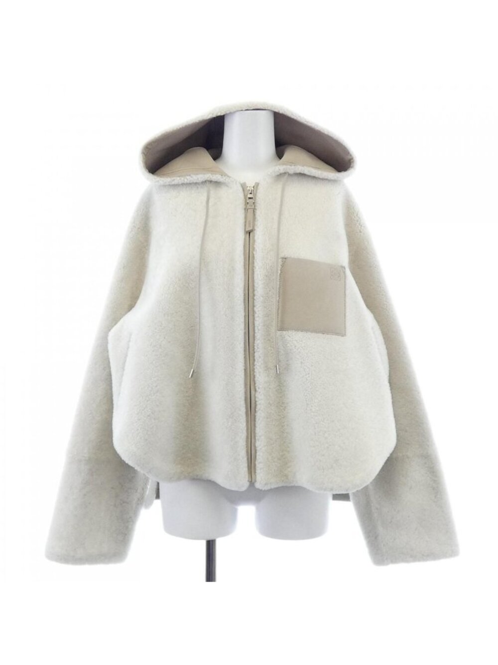 Loewe Mouton Jacket White